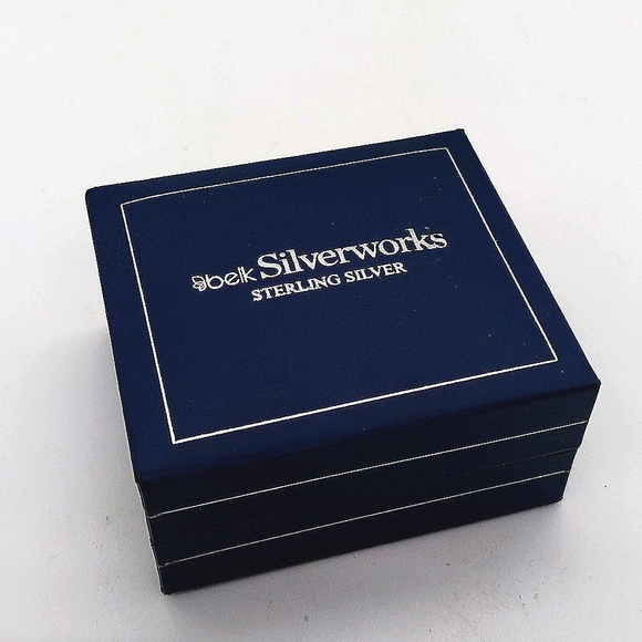 Sterling Silver .925 Boxed Earrings set by Belk - Picture 2 of 2